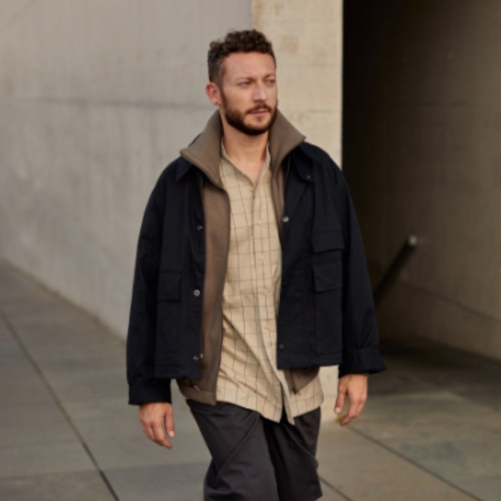 U Utility Short Blouson Olive